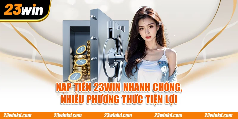 Nạp Tiền 23WIN Nhanh Chóng, Nhiều Phương Thức Tiện Lợi