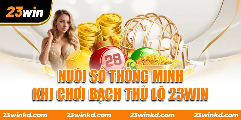 Nuôi số thông minh khi chơi bạch thủ lô 23WIN